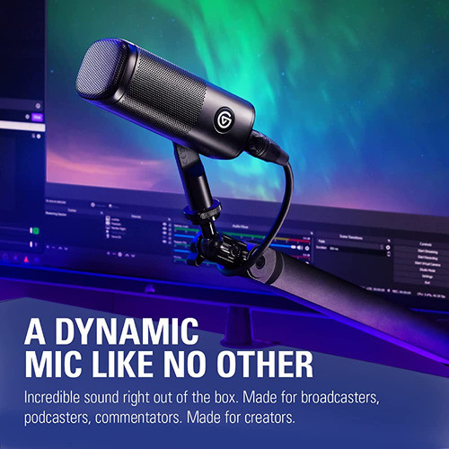 Elgato Wave Dx - Micrófono Xlr Dinámico, Patrón Cardioide, R 1