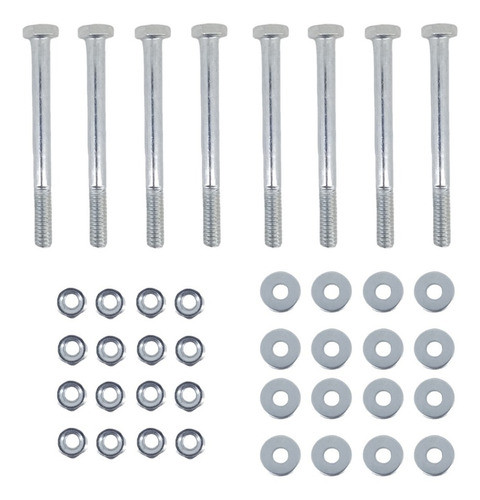 Tornillo Pasante 1/4 Para Union De Madera En 3 Pulgadas X 8 0