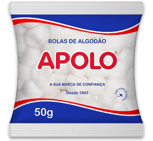 Algodão Apolo Bolas 50g 0