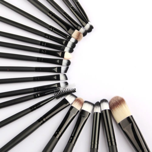 20pcs Pinceles De Maquillaje Profesional Mango De Madera Som 0