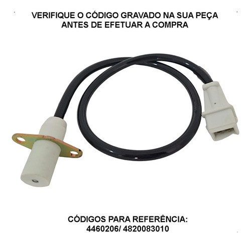 Sensor De Rotação Fiat Elba Fiorino Premio Uno 4820083010 1