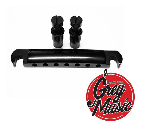 Cordal Cool Parts Tsc7 Bk 7 Cuerdas Les Paul Pernos Grandes 1