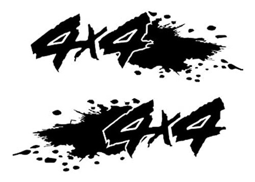 Sticker Camioneta 4x4 Off Road  Modelo 5 Vinilo Pegatina 0