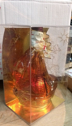 Figura Barco Con Estuche Brandy Español Bebida Espirituosa 1