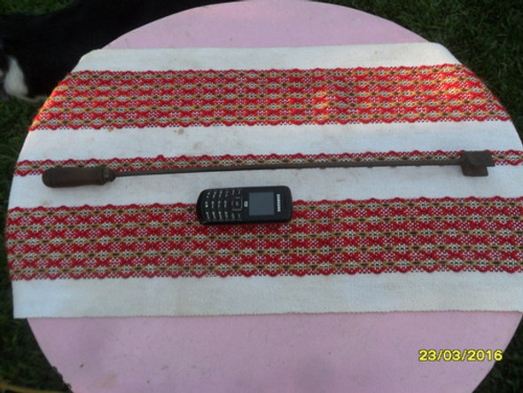 Antigua Marca De Ganado ?? Pequeña Chica, 50cm 0