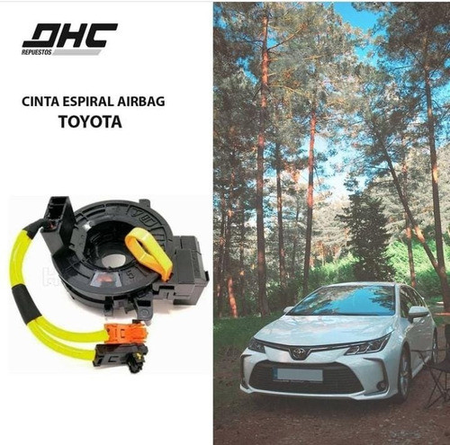 Cable Espiral Airg Bag Toyota Corolla 2012 N°84306-06140 1