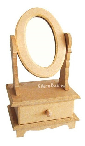 Alhajero Con Espejo Fibrofacil X 15 Unidades - Souvenir 0