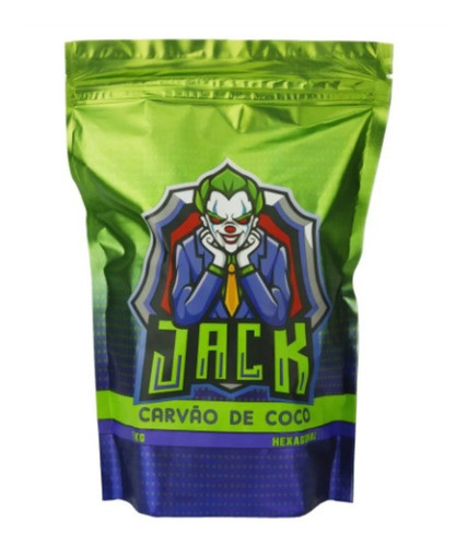 2 Kg Carvão Jack Para Narguile Exagonal 0