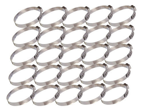 Abrazaderas Trak Tipo Oreja Fija Inox 7mm (21 - 18) X 25uni 0