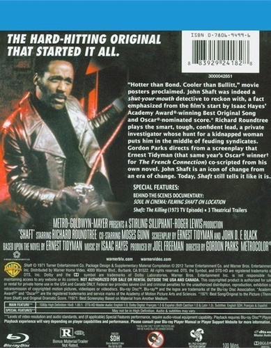 Blu-ray Shaft (1971) 1
