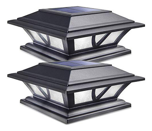 Siedinlar Solar Post Lights Outdoor 2 Modos Led Deck Fence C 0