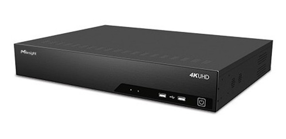 Nvr Milesight 4k H.265+ 2hdd 3.5 16ch 16poe 0
