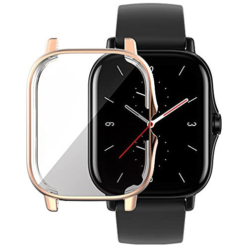 Funda Protectora Para Amazfit Gts 2 - Oro Rosa 1