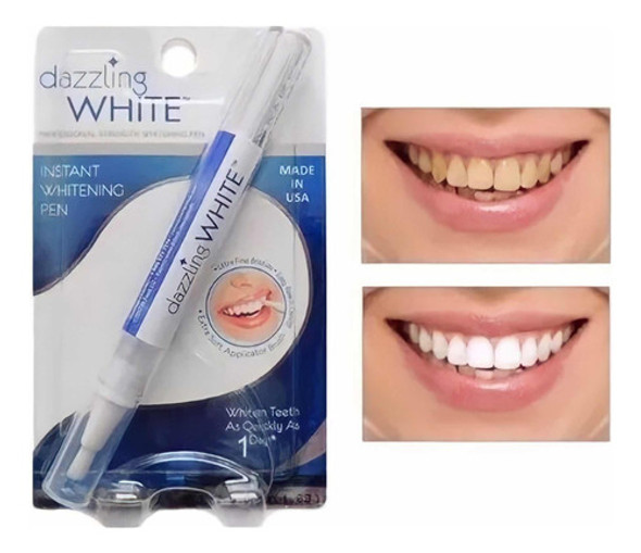 Lápiz Gel Blanqueador Dental Instantáneo. White Pen, X2u. 0