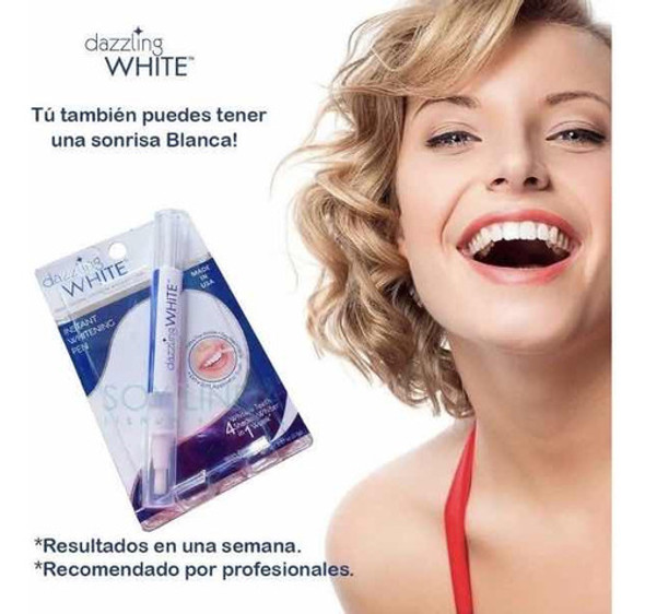Lápiz Gel Blanqueador Dental Instantáneo. White Pen, X2u. 1