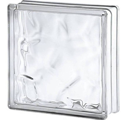 Ladrillos De Vidrio Nube Origen Checos  14,6x14,6x8cm!! 0