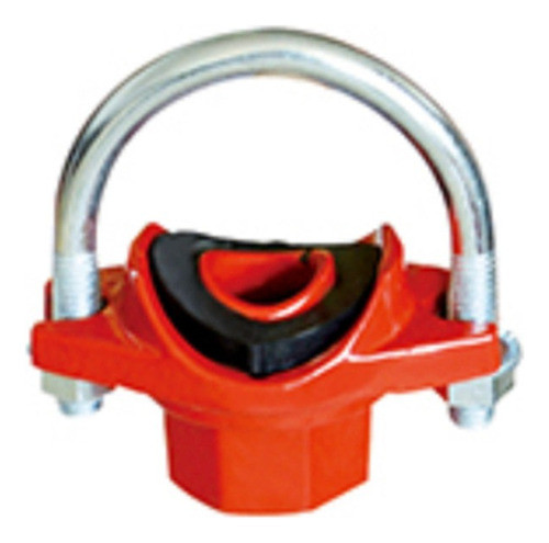 Straps Tee 2*1/2 Con Rosca, Galvanizado Incendio 0