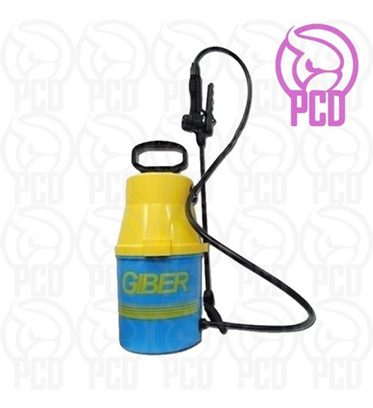 Giber 5 L Rociador Pulverizador Prof A Presion Fumigador 0
