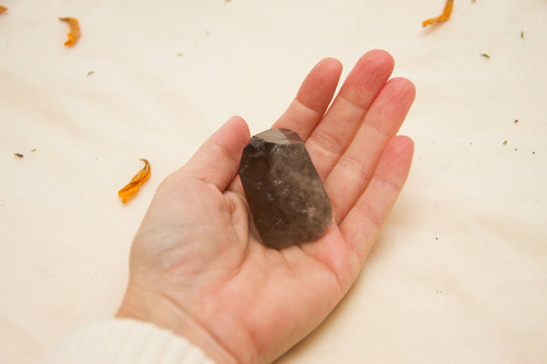 Piedra Cuarzo Ahumado Mediana 1