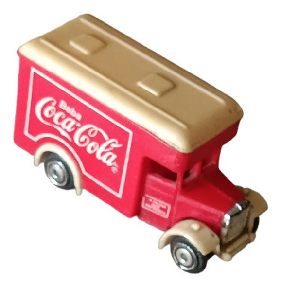 Camion Con Publicidad De Coca Cola, Plastico, Leer 0