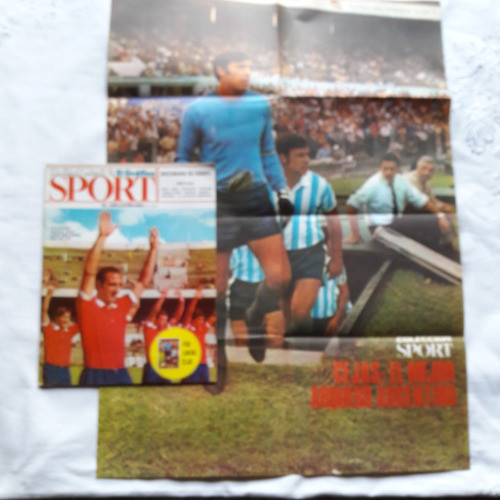 Suplemento El Grafico Sport Nº 69 1970 Pavoni Lamina Cejas 0