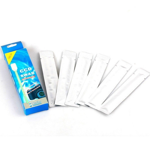6x Cotonetes Para Limpeza De Sensor Ccd Cmos De Cameras Kit 0