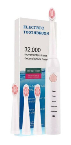 Cepillo De Dientes Eléctrico Con 4 Cabezale Febo 0