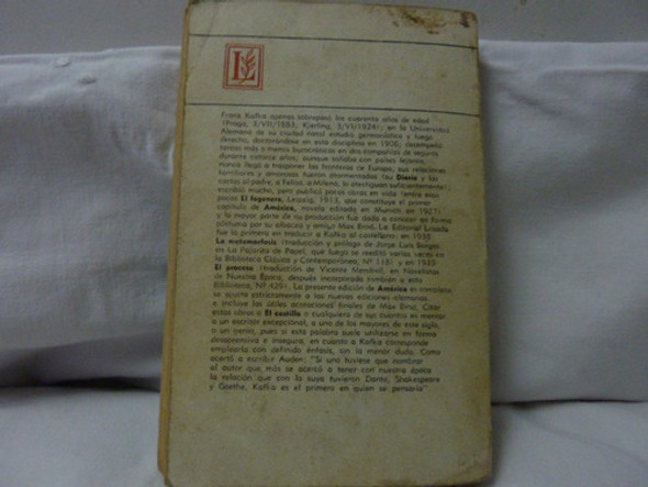 América De Franz Kafka Losada 1