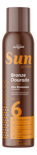 Óleo Bronzeador 6 Fps Spray Bronzeamento Rápido Vitamina E 0