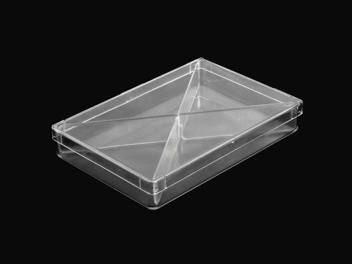 20 Cajas Acrílicas - Con 4 Divisiones Removibles 0