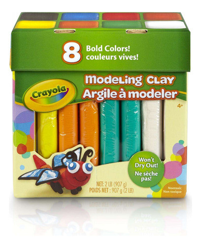 Crayola 2 Lb Modelado De Arcilla En Colores Surtidos 0
