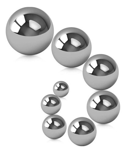 Bolillas Bolas Acero Carbono 11/16 17.46mm X50 Ms Rodamiento 0