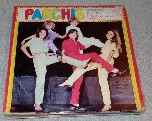 Parchis Contra El Inventor Invisible Lp Argentino / Kktus 0