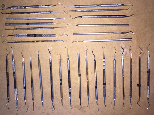 Odontología 40 Unds. Lecron, Cucharas Dentina, Curetas, Etc. 1