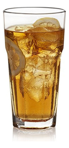 Libbey Gibraltar Iced Tea Glass Set 1222 Onzas Vasos De Bebe 0