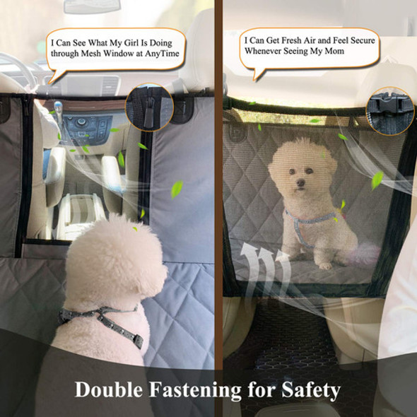 Vivaglory Hamaca De Coche Para Perro Con Correa Adicional Y 1 Vivaglory Hamaca De Coche Para Perro Con Correa Adicional Y 1