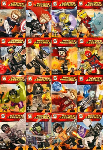 Heroes Assemble  Lote De 5 Personajes 0