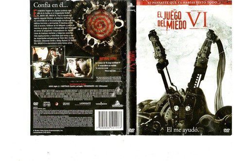 El Juego Del Miedo 6 - Dvd Original - Buen Estado 0