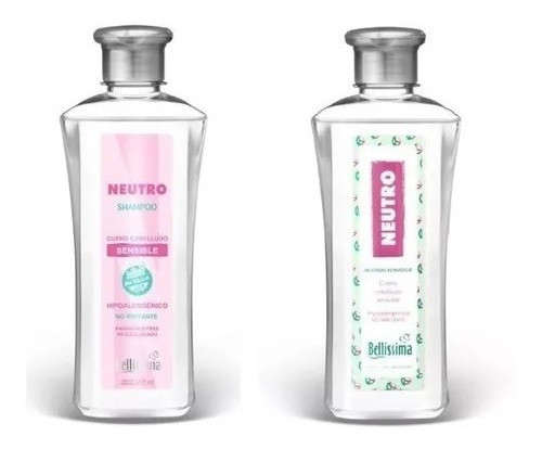Shampoo + Acondicionador Bellissima Neutro 270ml Combo 0