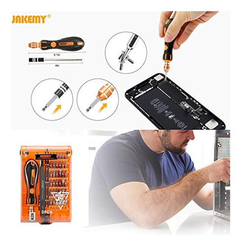 Juego De Destornilladores 43 En 1 Kit De Destornilladores De 1