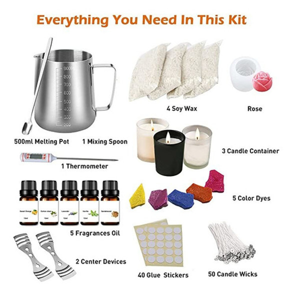 Kit De Fabricaci&oacute;n De Velas Para Hacer Velas &ndash;. 1