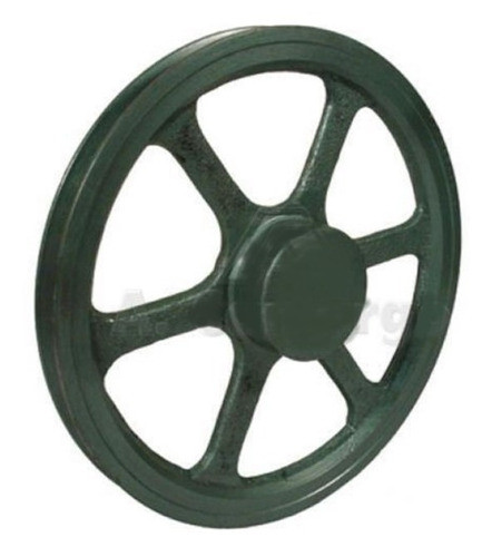 Polia De Ferro 1 Canal Tipo B 400mm - 400b1 Mademil Fundibel 0