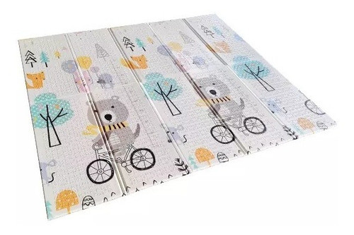 Alfombra Carestino Plegable Reversible Oso 1