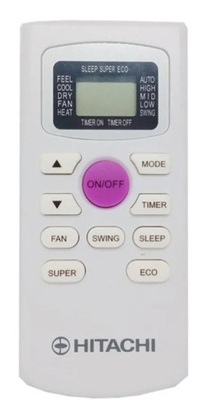 Control Remoto Para Aire Acondicionado Electra Rc7 Mod Ar819 0