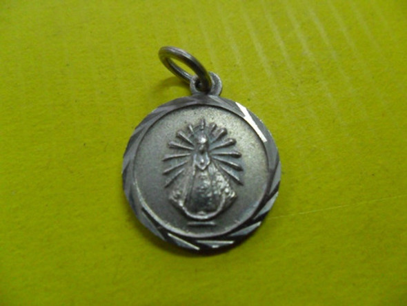 Antigua Medalla Medallita Virgen Virgencita Alpaca 0 Antigua Medalla Medallita Virgen Virgencita Alpaca 0