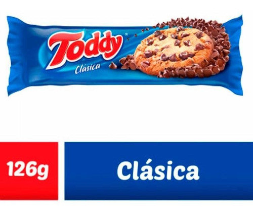 Pack X 6 Unid. Galletitas  Chispchoco 126 Gr Toddy Galletit 0