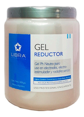 Gel Reductor Transductor Ph Neutro Aparatología Libra 1kgx2 1