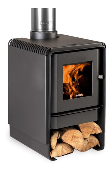 Calefactor Leña Bosca Eco 380 Doble Combustion Pot. 11.5 Kw 0