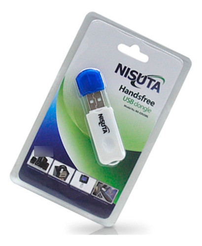 Conversor Usb A Bluetooth Nisuta Ns-cousbl Con Microfono 0