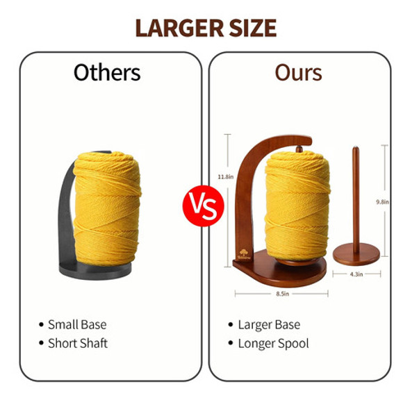 Tutor De Madera Con Imán Para Tejer Y Hacer Crochet 1